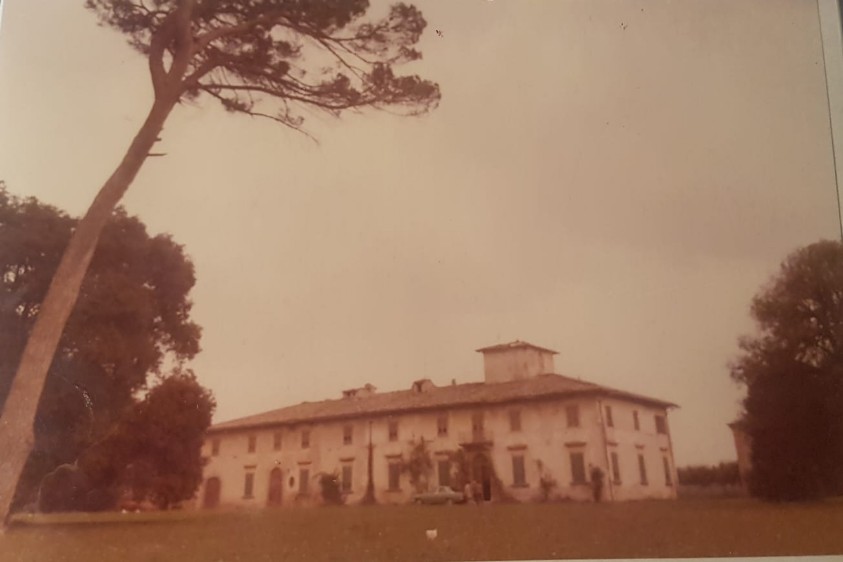 La villa prima della ristrutturazione